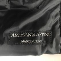 ARTISAN&ARTIST アルティザンアンドアーティスト バッグ　トートバッグ　レア　入手困難　日本製　黒 ブランドバッグ_画像5