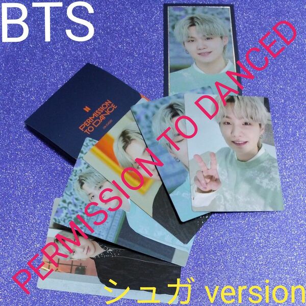 ◆BTS◆PTD MINI PHOTO CARD【5枚Set ＋message card】シュガversion