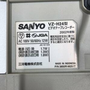 ★ 1円スタート!! 電源OK!! ★ SANYO VHS ビデオ テープレコーダー VZ-H24 ビデオデッキ リモコン無 三洋 動作未確認 ★の画像5