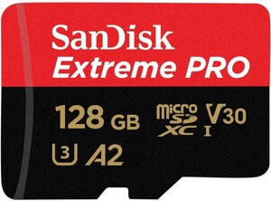 Extreme Pro マイクロSD 128GB 新品