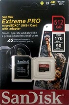 マイクロSDカード SDXC Extreme Pro 512GB 新品_画像2