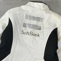 良品 激レア 入手困難 非売品 SoftBank ソフトバンク ロングコート レディース 11号 Lサイズ ブラック ホワイト_画像3