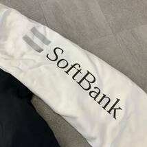 良品 激レア 入手困難 非売品 SoftBank ソフトバンク ロングコート レディース 11号 Lサイズ ブラック ホワイト_画像5