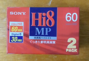  new goods SONY Hi8 MP tape 60 2 set free shipping 