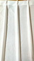 新品 ミラーレースカーテン １００X１７６cm ２枚組 ウェーブロン ホワイト 新生活_画像9