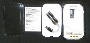 iBasso Audio DC03 USB DAC 付属品あります