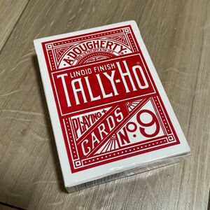 タリホー トランプ TALLY HO No.9 赤カード　マジック手品