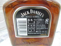 ジャックダニエル シングルバレル JACK DANIEL'S Single Barrel Tennessee Whiskey 2007年 47度 750ml 未開栓_画像6