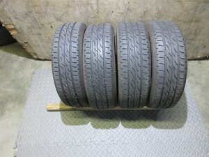 7833N1E〇　155/55R14 タイヤ　4本　ブリヂストン Ecopia NEXTRY 2021年製　バリ山 【本州四国九州送料無料】