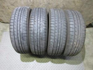 7870N2A〇　165/55R15 タイヤ　4本　ヨコハマ BluEarth RV-02 CK　2021年製　バリ山 　 【本州四国九州送料無料】