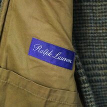 Ralph Lauren Purple Label ラルフローレン パープルレーベル ウール ツイード ノーフォークジャケット S_画像5