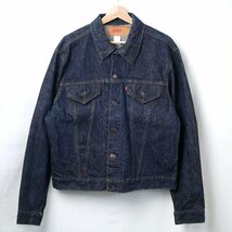 70s80s ビンテージ Levis リーバイス 71205-0217 デニムジャケット Gジャン 46 ミントコンディション_画像2