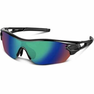 BEACOOL] スポーツサングラス 偏光レンズ 超軽量 UV400 TAC TR90 紫外線防止