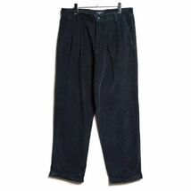 00's リーバイス ドッカーズ ２タック 細畝 コーデュロイ パンツ 紺 (32×32) ネイビー Levi's 00年代 オールド 旧タグ 2005年製 Y2K_画像1