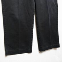 90's USA製 ディッキーズ Dickies 874 ワークパンツ 黒 (36×28) ブラック TALON タロン 90年代 アメリカ製 旧タグ オールド ビンテージ_画像5