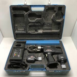 【ジャンク品】IZUMI 泉精器 ERobo REC-150A 電動油圧式工具 圧着工具 充電式 02291619