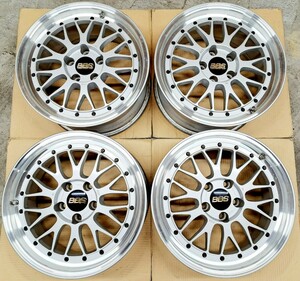 【美品】BBS LM ホイール 17インチ 8.0J 114.3 鍛造 スバル レヴォーグ WRX S4 フォレスター トヨタ アルファード 日産 ホンダ 定価50万円