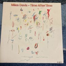 Miles Davis、time after timeカヴァー、7インチレコード、シンディローパー、cyndi lauper、JAZZ、ジャズ_画像1