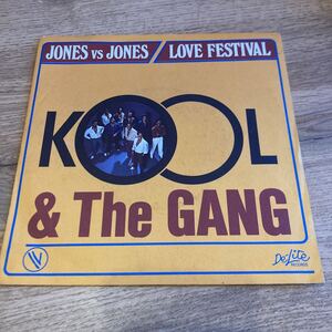 KOOL＆THE GANG、jones vs jones、7インチレコード、フリーソウル、free soul、オルガンバー