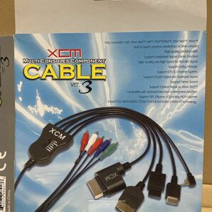 XCM MULTI-CONSOLES COMPONENT CABLE Ver.3 コンポーネントケーブル 未使用