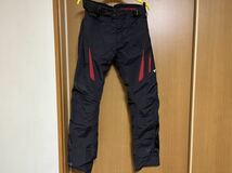 RS TAICHI クロスオーバーメッシュパンツ RSY256 BK/RD L_画像1