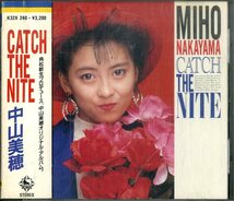 D00149253/CD/中山美穂「Catch The Nite (1988年・K32X-240・角松敏生プロデュース・ブギー・BOOGIE・ファンク・FUNK・シンセポップ)」_画像1