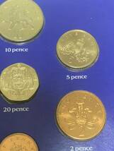 ロイヤル造幣局 1982年 未流通 コイン コレクション イギリス 7枚 コイン 美品 ア364_画像5