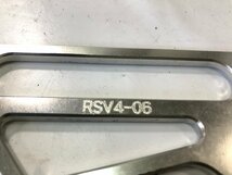 RSV4　ファクトリー　09-10　ベビーフェイス　バックステップ　左側　ヒールガード　曲がり無し　44ｍｍピッチ（中古）2400-L0109_画像3