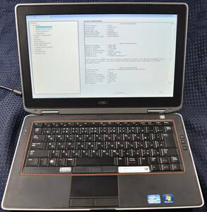 ジャンク DELL LATITUDE E6320 CPU:i5-2520M メモリー:4GB HDD:無し ノートパソコン 81