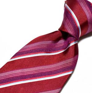 Y287* Hugo Boss necktie stripe pattern *