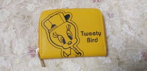 ルーニーテューンズ　トゥイーティー　LOONEY TUNES Tweety 財布 小銭入れ　イエロー