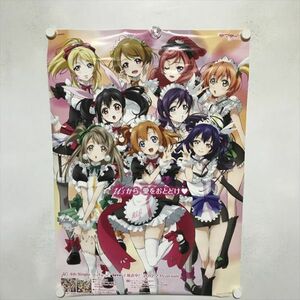 A68390 ◆ラブライブ　μ's　販促 告知 B2サイズ ポスター 送料350円 ★5点以上同梱で送料無料★