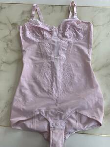 M1194 body suit E90L same color pink series ceramic fiber largish size body type correction . integer underwear unused goods 