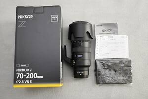 NIKON NIKKOR Z 70-200mm f/2.8 VR S　ニコン　Zシリーズ用レンズ　中古美品