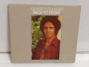 Gilbert O'Sullivan / ギルバート・オサリヴァン　Back To Front / バック・トゥ・フロント　Remastered　 デジパック　輸入盤