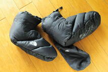 ノースフェイス NSE Down Tent Bootie ヌプシ ダウン テント ブーティ サイズM THE NORTH FACE NF52279 ダウンブーツ_画像2