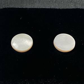 マベパール 真珠 おまとめ 2点 ケース付き 13㎜ ルース 裸石 半円 宝石 ジュエリー アクセサリーの画像3