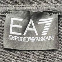 美品■EA7 EMPORIO ARMANI エンポリオ アルマーニ 大きいサイズ XXL ジップアップ パーカー バックプリント ブラック ホワイト 迷彩 メンズ_画像8