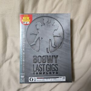 BOOWY LASTGIGS DVD 新品未開封