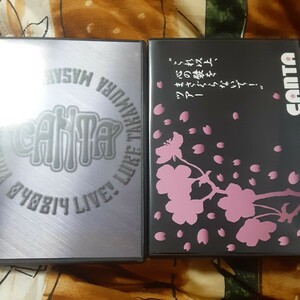 (稀少！)聖飢魔IIルーク篁CANTA/040814、060527 LIVE DVD 2巻セット。