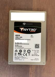 ほぼ未使用 SEAGATE ST400FM0233 400GB SAS 12Gb/s eMLC SSD 1