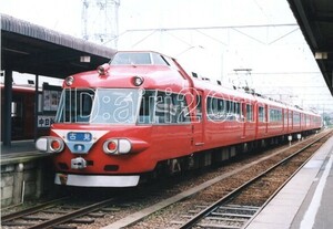 S30010【古い 鉄道 写真】L判サイズ 6枚◇名鉄7500系 名鉄3100系? ※電車 路面電車 市電 都電 駅