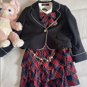 小学校入学式 ブレザー4点セット 120センチ
