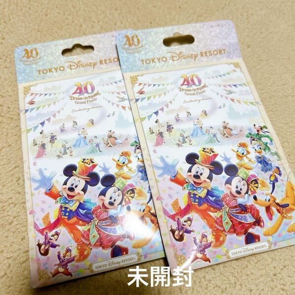 ディズニー　40周年　グランドフィナーレ　キーチェーン　2個セット