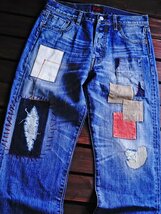 1円～ 1スタ 【W34L32】新品正規品/MURAMASA&LLC LEVI'S リーバイス LVC 501xx スーパーロックカスタム 青山限定300本 501/66年再現復刻_画像3