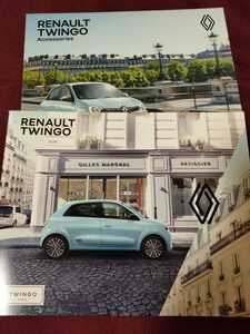  last model Renault Twingo catalog Japanese catalog 22P accessory parts catalog attaching 7P RENAULT TWINGO