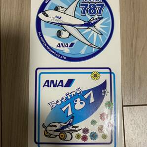 非売品★ANA 全日空 B787 ステッカー シール★の画像1