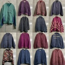 15着 シルクブルゾンMIX Men's M~XL US古着 ユーロ古着 シルク ボンバージャケット 検品済 SRC古着卸 セット まとめ売り 仕入れ 卸売り_画像1