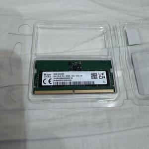 新品未使用 ノートPC用メモリ Lenovo 5m31k03065 Sk Hynix製 8GB DDR5-5600 260pin SO-DIMM