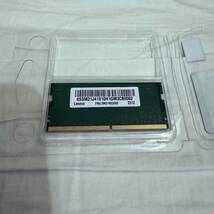 新品未使用 ノートPC用メモリ Lenovo 5m31k03065 Sk Hynix製 8GB DDR5-5600 260pin SO-DIMM_画像2